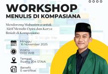 Photo of BEM STAI Al-Hikmah 2 Gelar Workshop Menulis di Kompasiana, Dorong Mahasiswa Aktif Berkarya